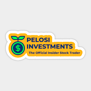 Pelosi Investments Sticker